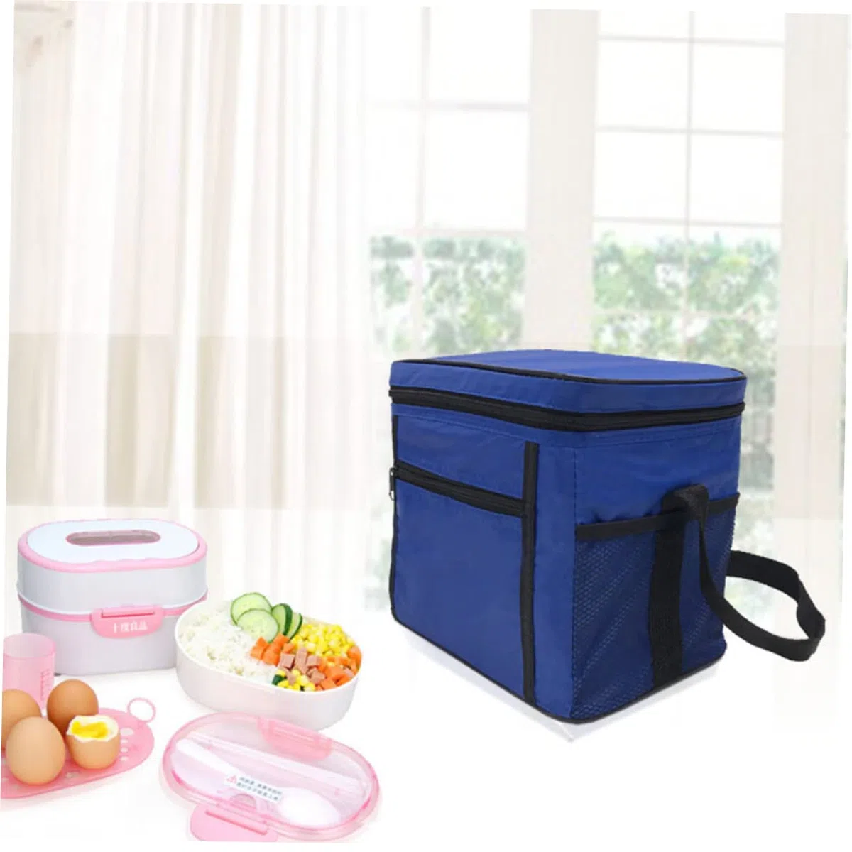 TOPBATHY 3 Piezas bolsa de picnic bolsas más de compras alimento termica saco termico s todas de almuerzo de pícnic con aislamiento del almuerzo