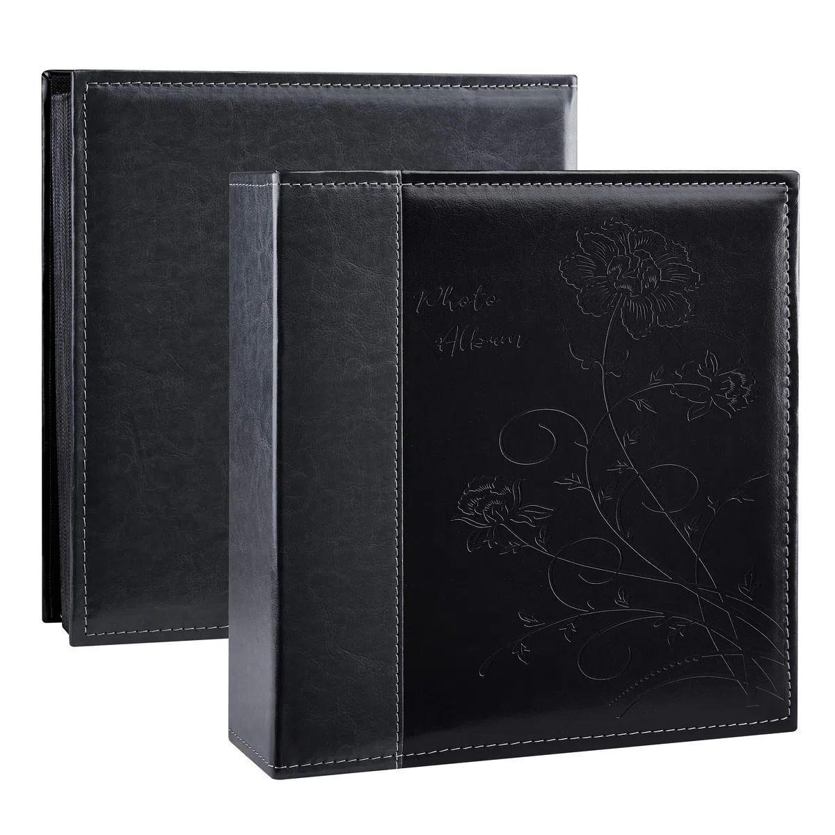 Artmag Álbum de fotos de 4 x 6 pulgadas, 600 fotos, cubierta de piel de gran capacidad, álbumes de fotos familiares para bodas, capacidad para 600 fotos horizontales y verticales de 4 x 6 pulgadas con