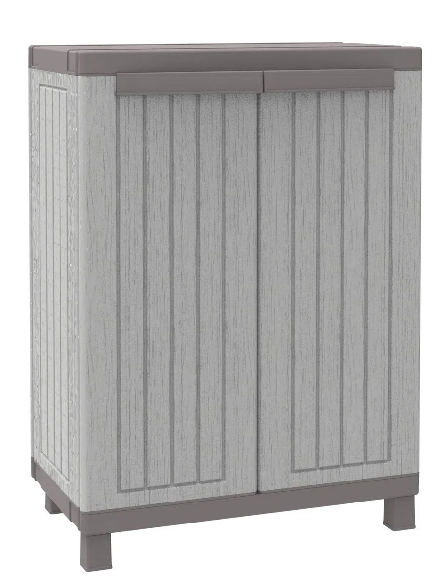 Terry, C-Wood 680, Armario 2 Puertas con 1 Estante Interno. 68 x 39 x 91.5 cm