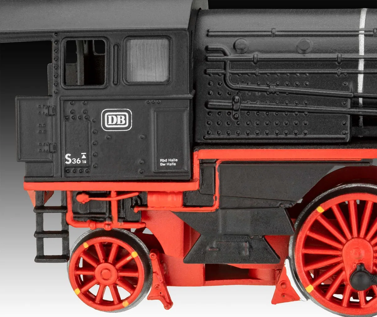 Revell Locomotora de tren expreso S3/6 BR18(5) con ténder 2'2'T