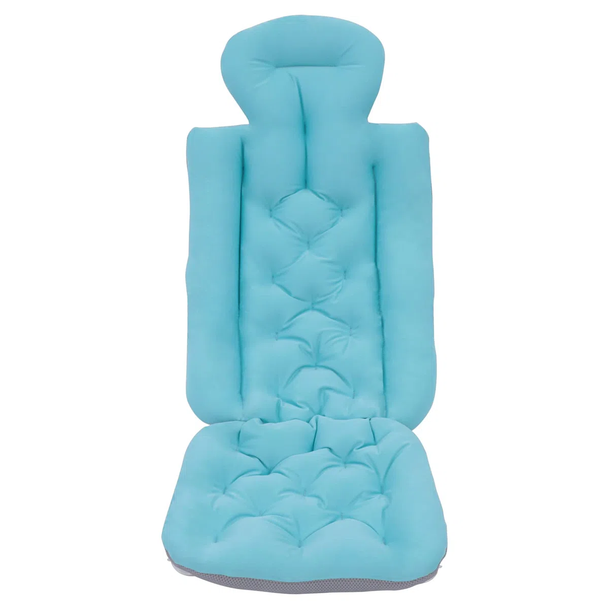 Cojín de baño de cuerpo entero, respaldo trasero, accesorios de baño transpirables, cojín de baño para bañera, puede cabeza, piernas y reposapiés, comodidad para el baño y relajación