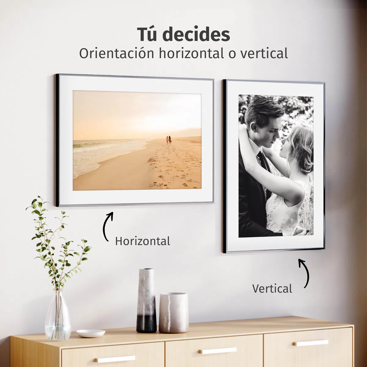 Paspartú 50x70 cm Dimensiones Exteriores - para Formato de Imagen A2 (42x59,4 cm) - Grosor 1,5 mm - Color Blanco Crema