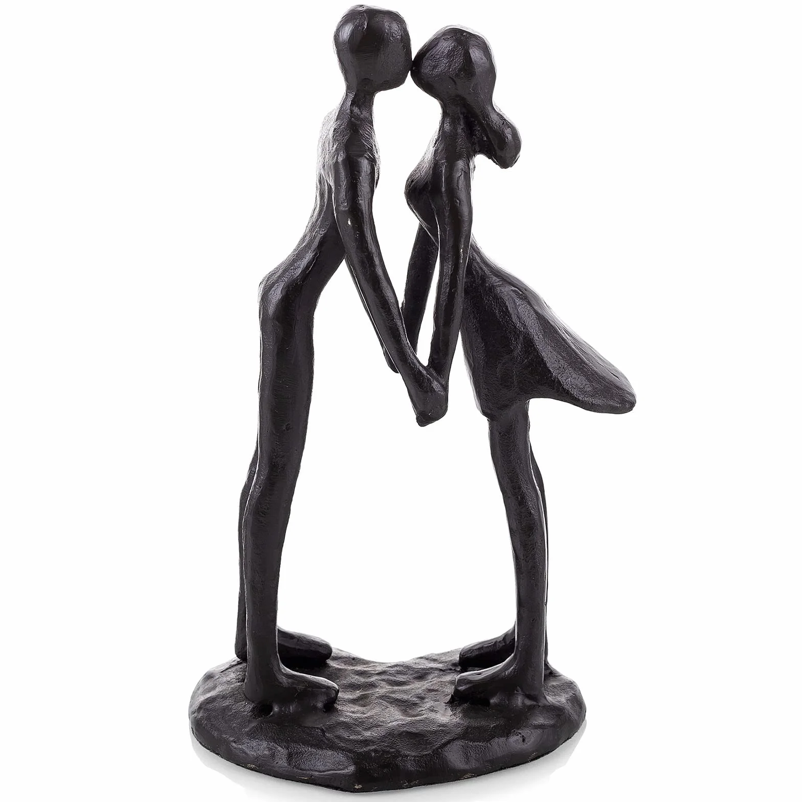 Sziqiqi Boda para Pareja: Regalo Aniversario Pareja de Hierro para Ella Él Esposo Esposa Novios - Figuras Decorativas para Compromiso San Valentin Navidad - Estatua de Pareja