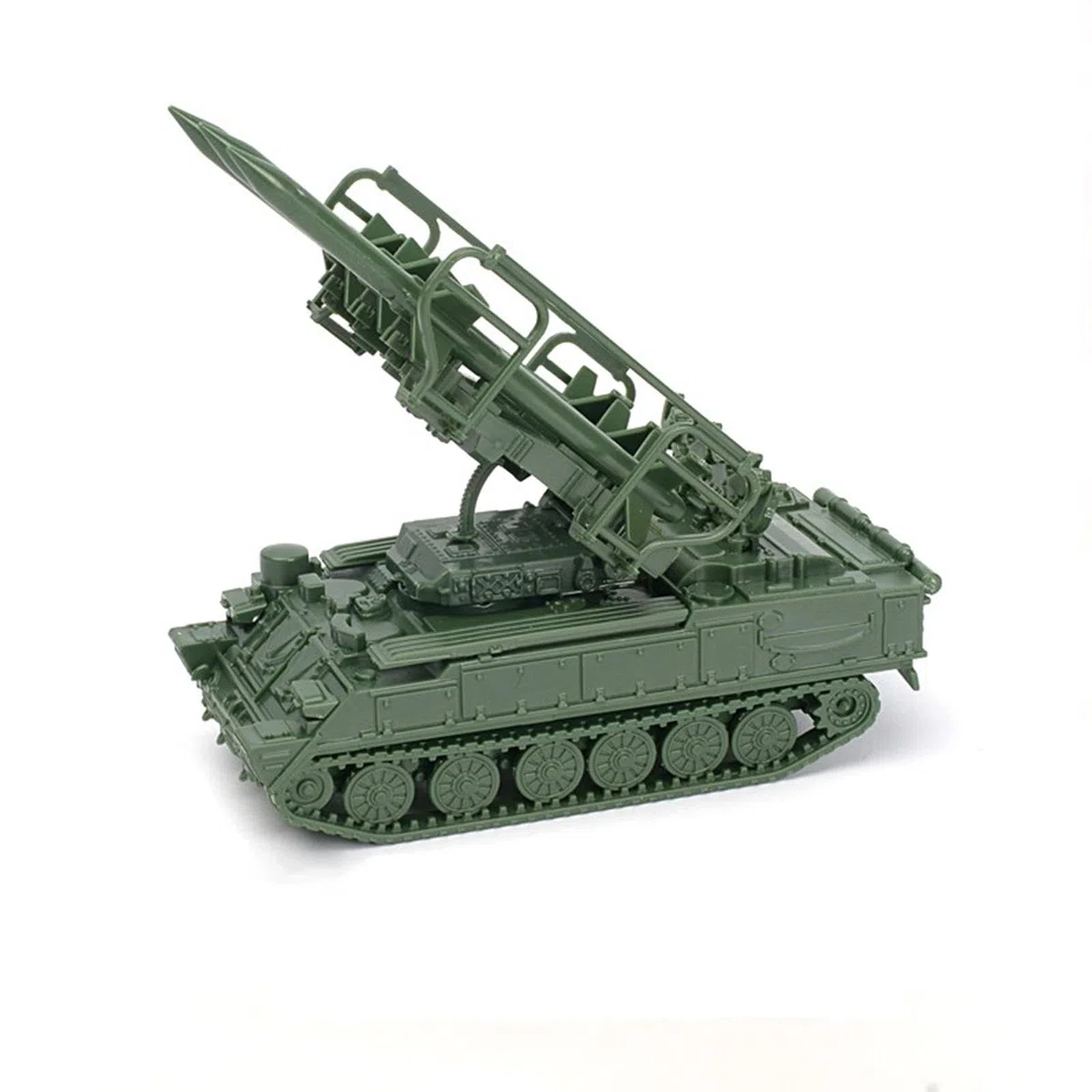 Tanque Modelo 1/72 Maqueta Blindada Estructura Ensamblaje Manualidades Recreativas Juguetes Creativos Colección PP Adecuado para Aficionados Mesa Orna, Verde