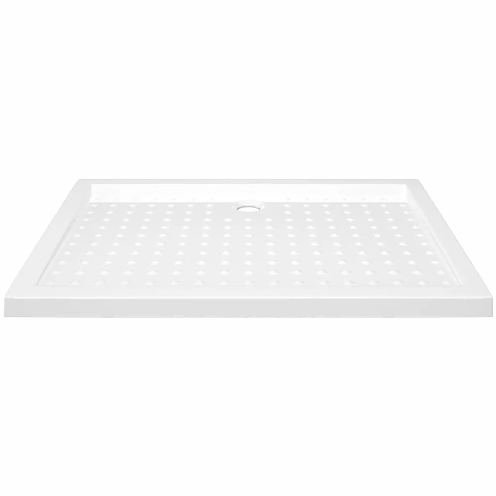 Genérico Plato de Ducha con Puntos ABS Blanco 70x100x4 cm,Bricolaje,Fontanería,Piezas y Herramientas para componentes de fontanería,Artículos de Ducha,Platos de ducha-148899
