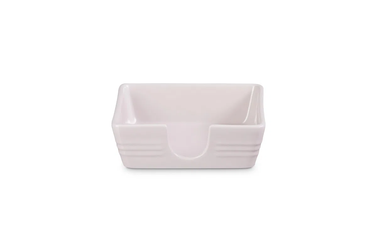 Le Creuset Servilletero de cóctel de gres, 15,24 cm, chalota