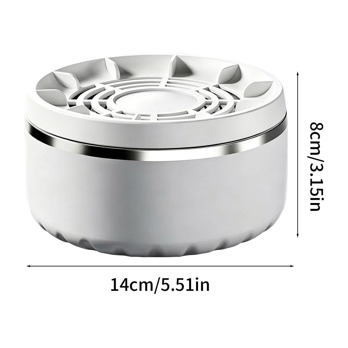 Dispositivo Limpiador De Verduras 4 Niveles Rotativo E Impermeable | Y Purificadora De Alimentos Para Arroz, Carne, Hogar, Cocina, Comedor, Restaurante, Picnic Y Camping