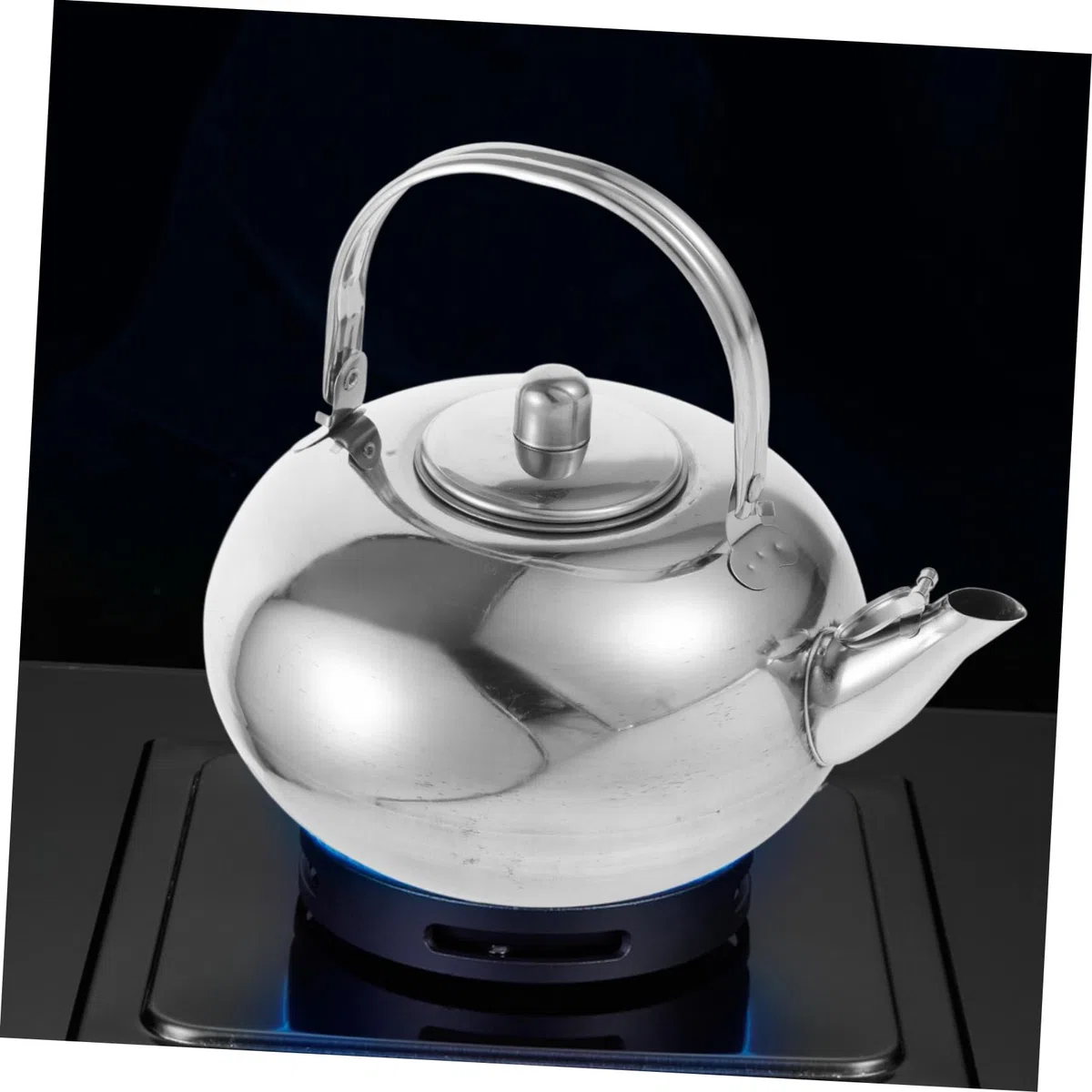 Alipis Tetera con Infusor de Acero Inoxidable 2.5l para Estufa con Filtro Integrado, Mango Ergonómico y Diseño Resistente Adecuado para Preparar Té y Café en Cocina de Gas o Inducción