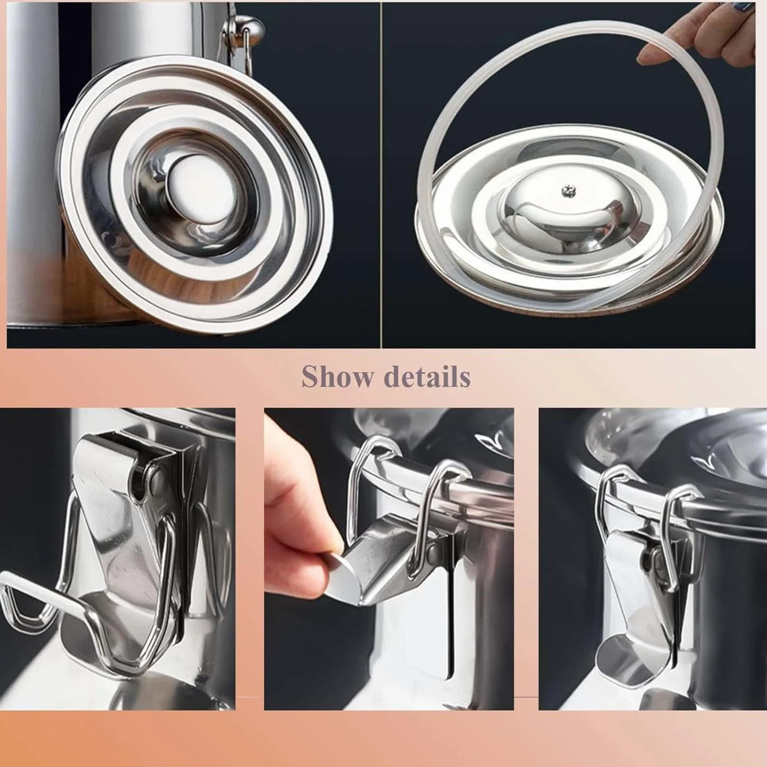 Contenedor de Líquidos de Acero Inoxidable con Grifo para Uso en Cocina y Transporte Portátil de Bebidas