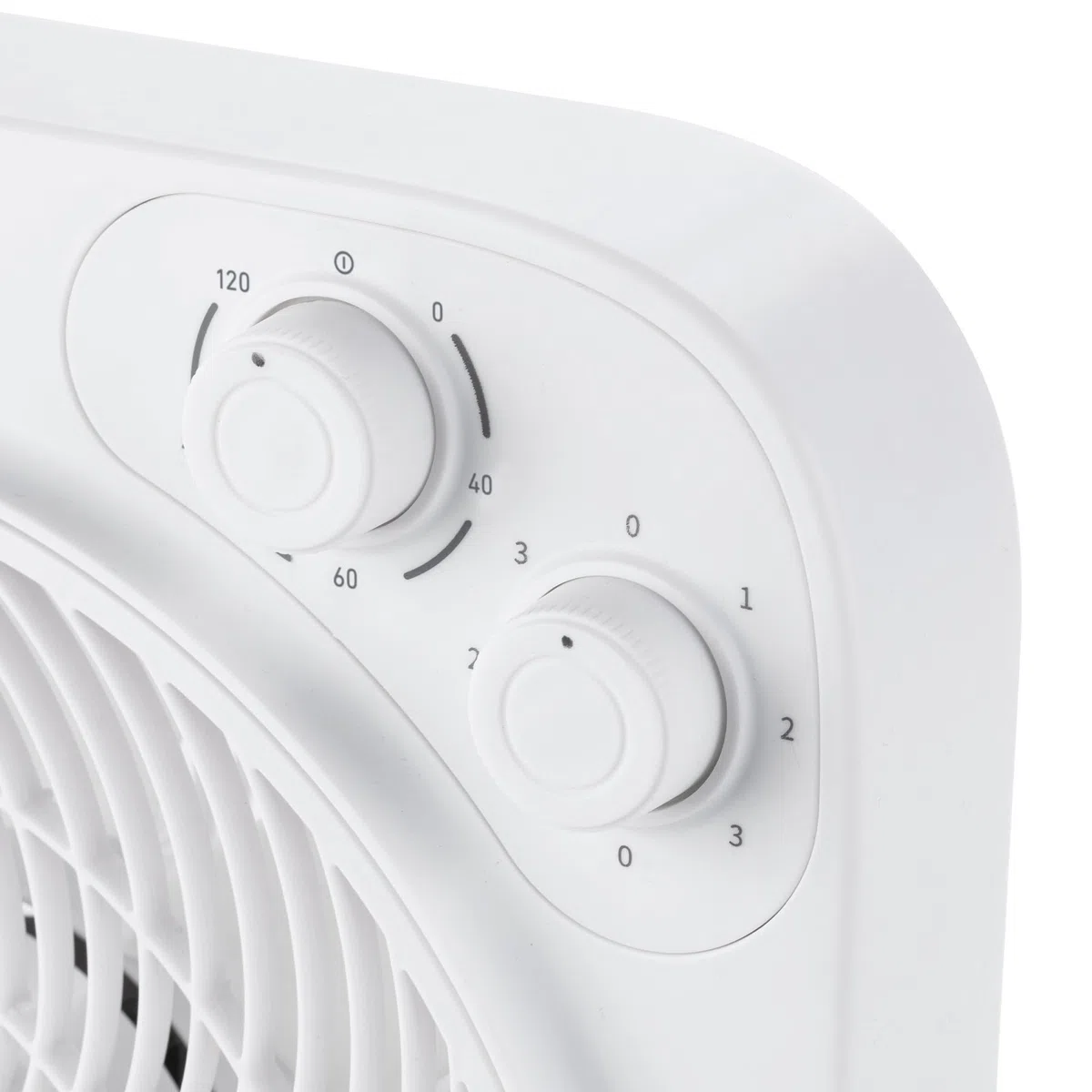 JATA JVVS3116 - Ventilador de Suelo 45W con Temporizador 120 min, Ventilador de Piso 5 Aspas, 3 Velocidades, Rejilla Giratoria, Ventilador Potente y Compacto