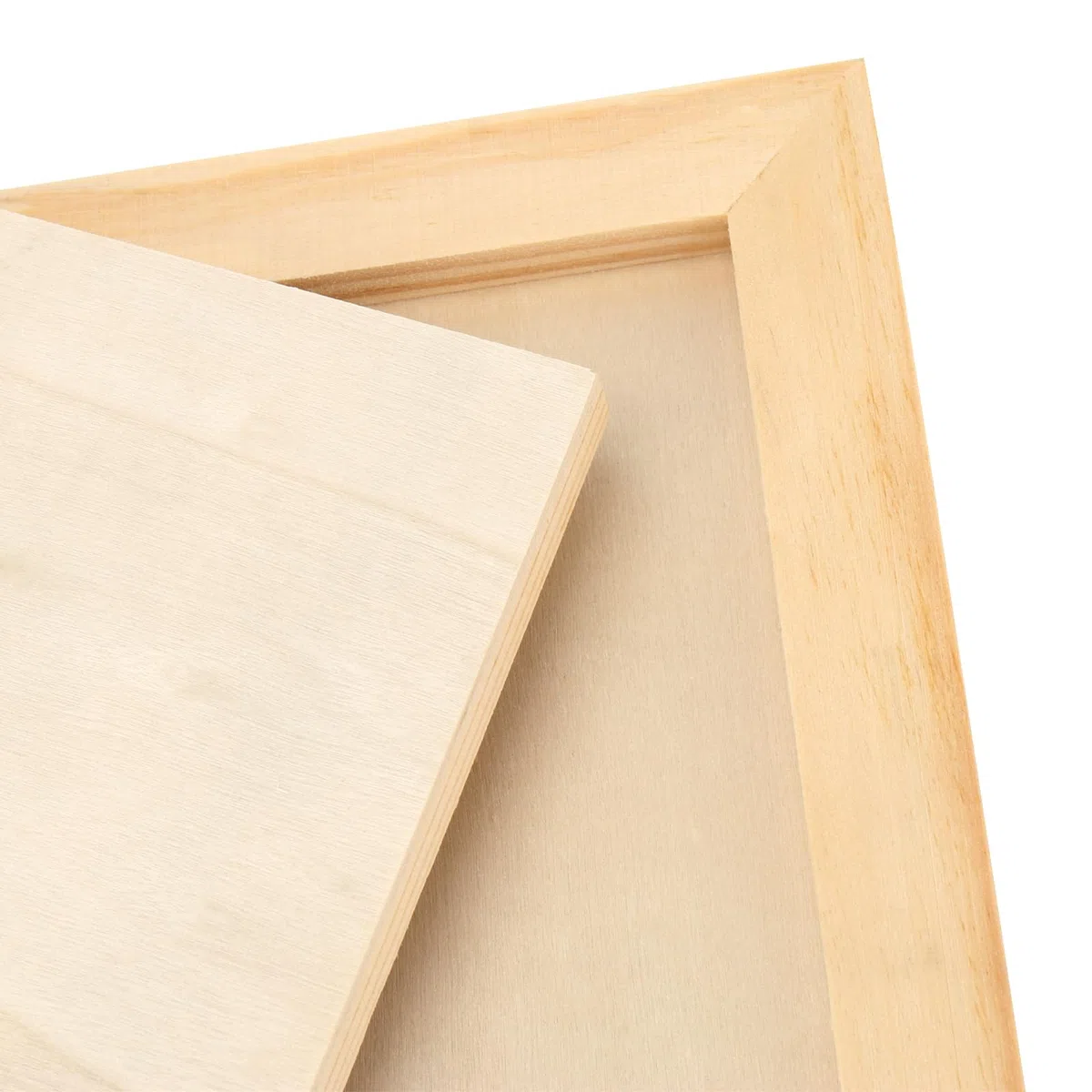 15 unidades de lienzo de madera cuadradas de 20 x 20 cm, tableros de lienzo, tableros de madera, tableros de madera sin pintar, tablas de madera para pintar, dibujar, manualidades