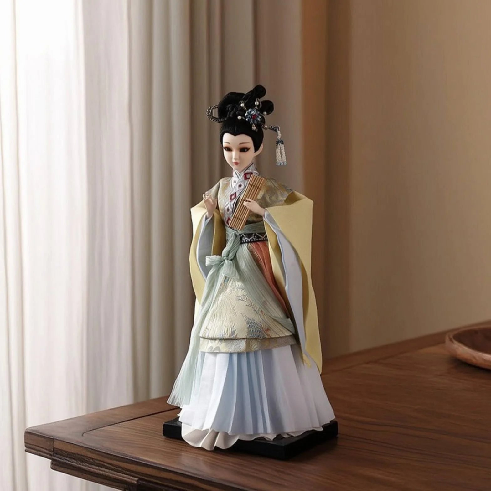 Figura Drama China corativo Estatuilla, Muñeca De Porcelana China Antigua - Cuatro Bellezas Talentosas Shangguan WAN Er