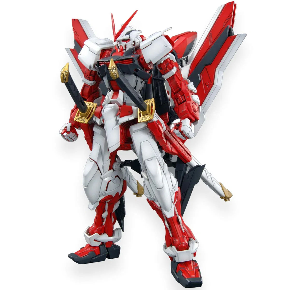 Bandai MBF-P02KAI Gundam Astray Red Frame Figura de Vinillo, 1:1000 Scale