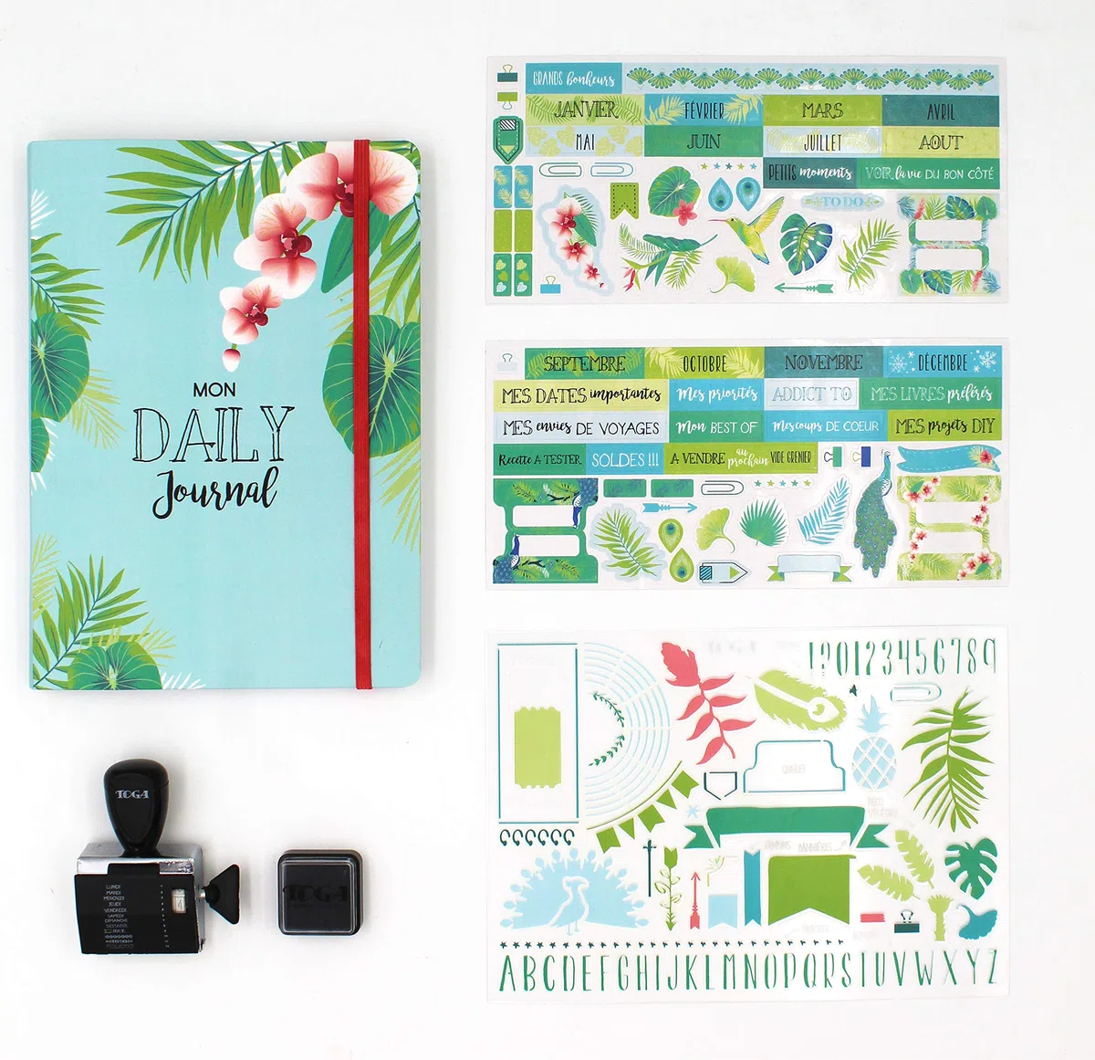 DRAEGER PARIS 1886 KT85 Kit Bullet Journal – El método, Papel Cartón, Verde, A5