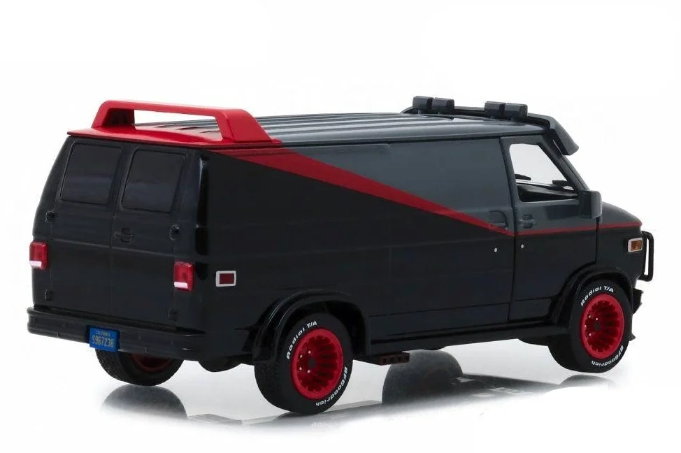 Greenlight The A team 84072, Furgoneta 1983 GMC Vandura, escala 1:24, Colores aleatorias