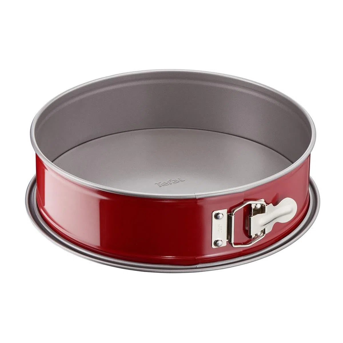 TEFAL Moule a charniere Delibake en acier - O 27 cm - Rouge et gris