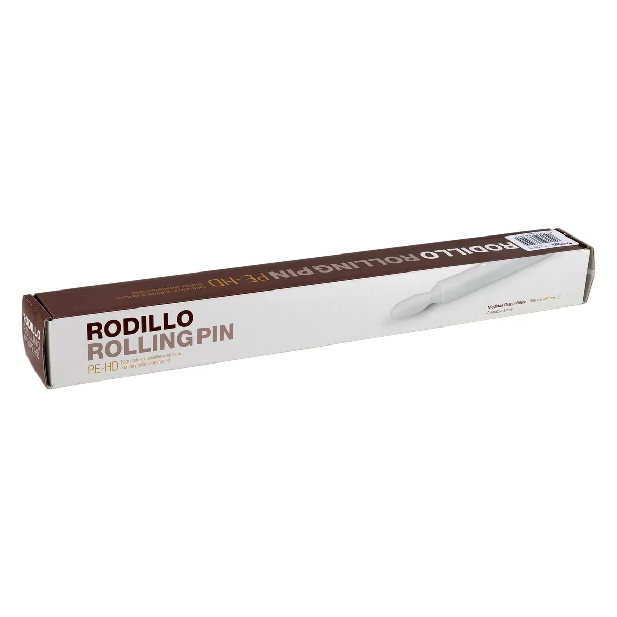 Cofan Rodillo para Amasar | Color Blanco | Medida 50 x 5 cm