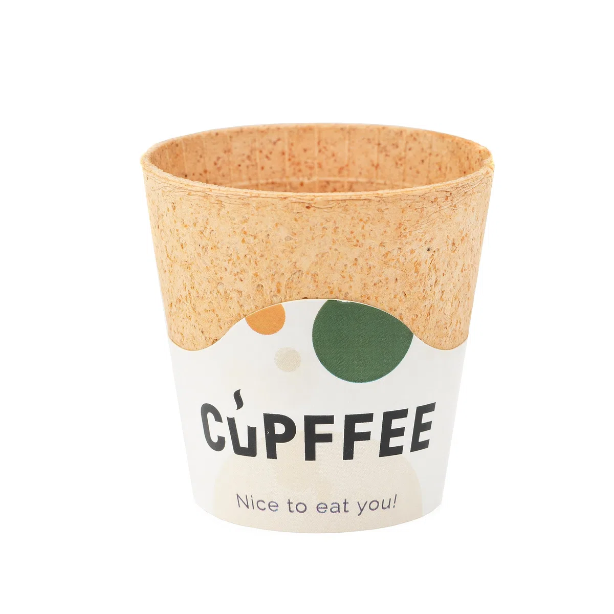 wisefood Vasos comestibles – 240 vasos comestibles Coffee To Go 220 ml – Vasos de café, postres, gofres – alternativa ideal a vasos de plástico, vasos de papel o vasos desechables