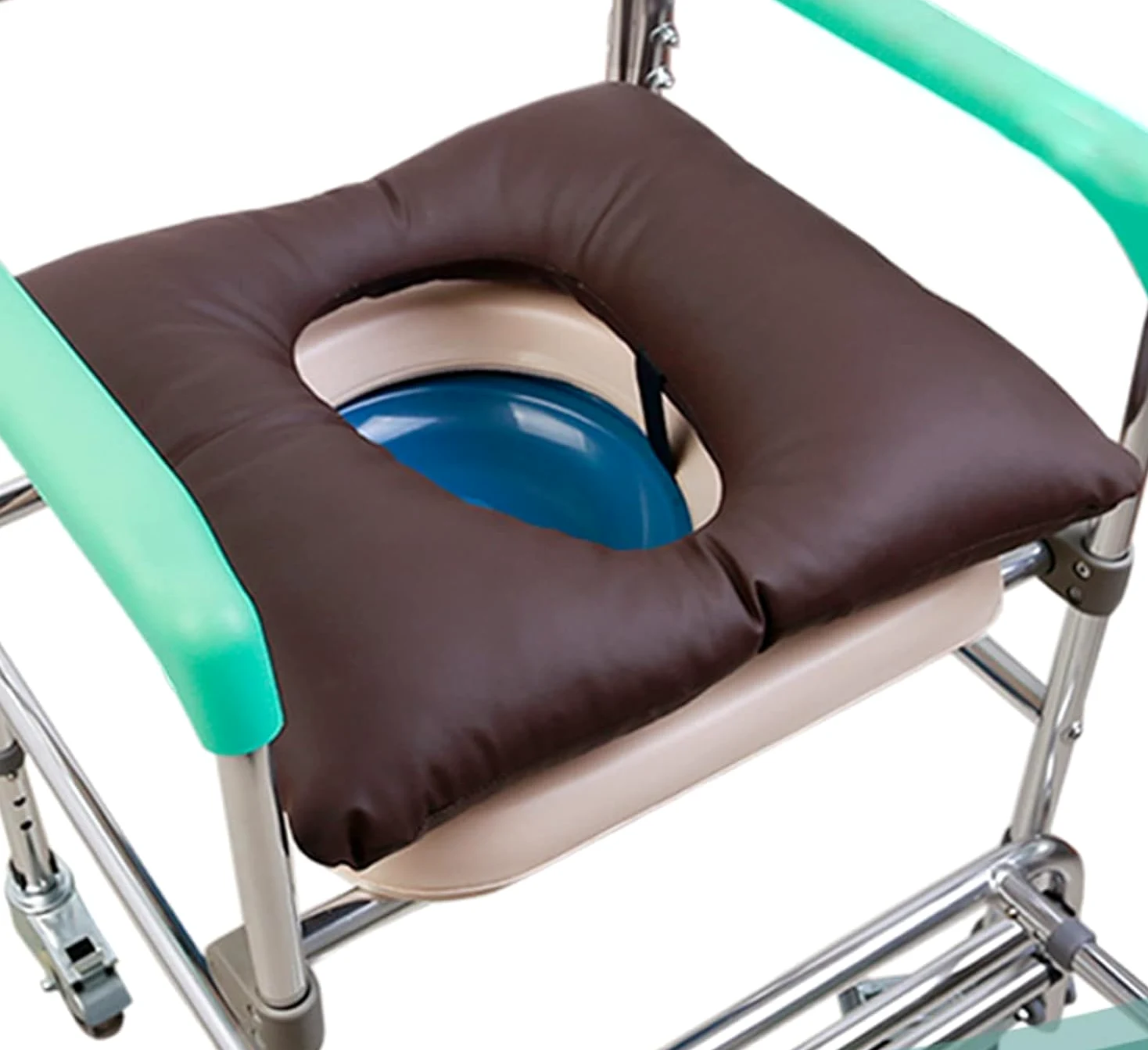 Almohada de dona antiescaras para silla de ruedas y oficina en casa, cojín de alivio del dolor para hemorroides, cómoda almohadilla de asiento para inodoro y silla