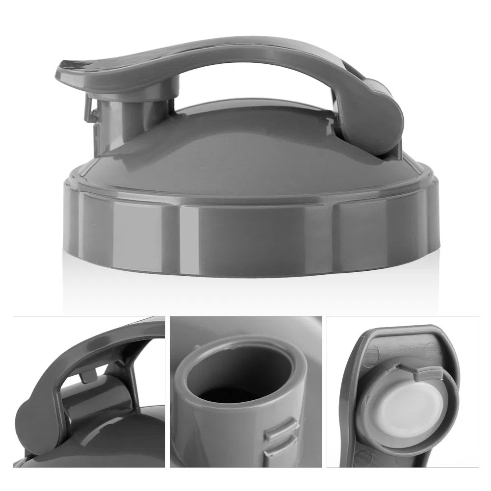 Zerodis Tapa de Sello de Tirón Piezas de Repuesto de Exprimidor, Taza de Repuesto para Botella de Exprimidor Seal Flip Top Tapa de 600 W 900 W(Gris)
