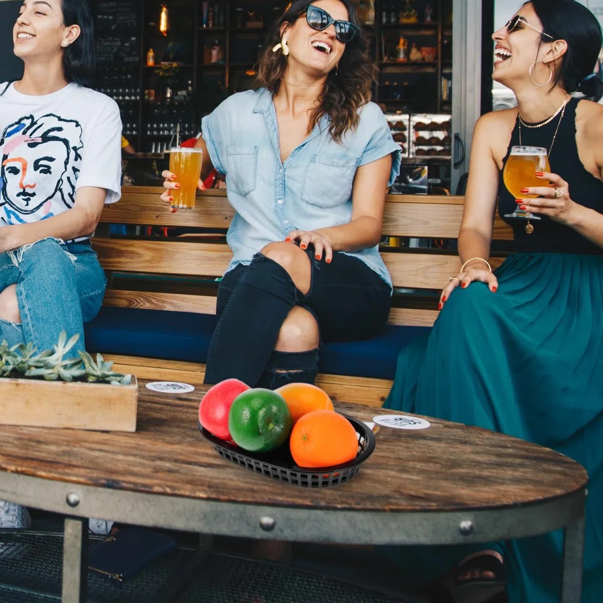 Didiseaon 12 cestas para patatas fritas y hamburguesas para sartenes, cestas de freír, cesta de la compra, cestas de almacenamiento, bandejas de alimentos, bandejas de plástico, color negro