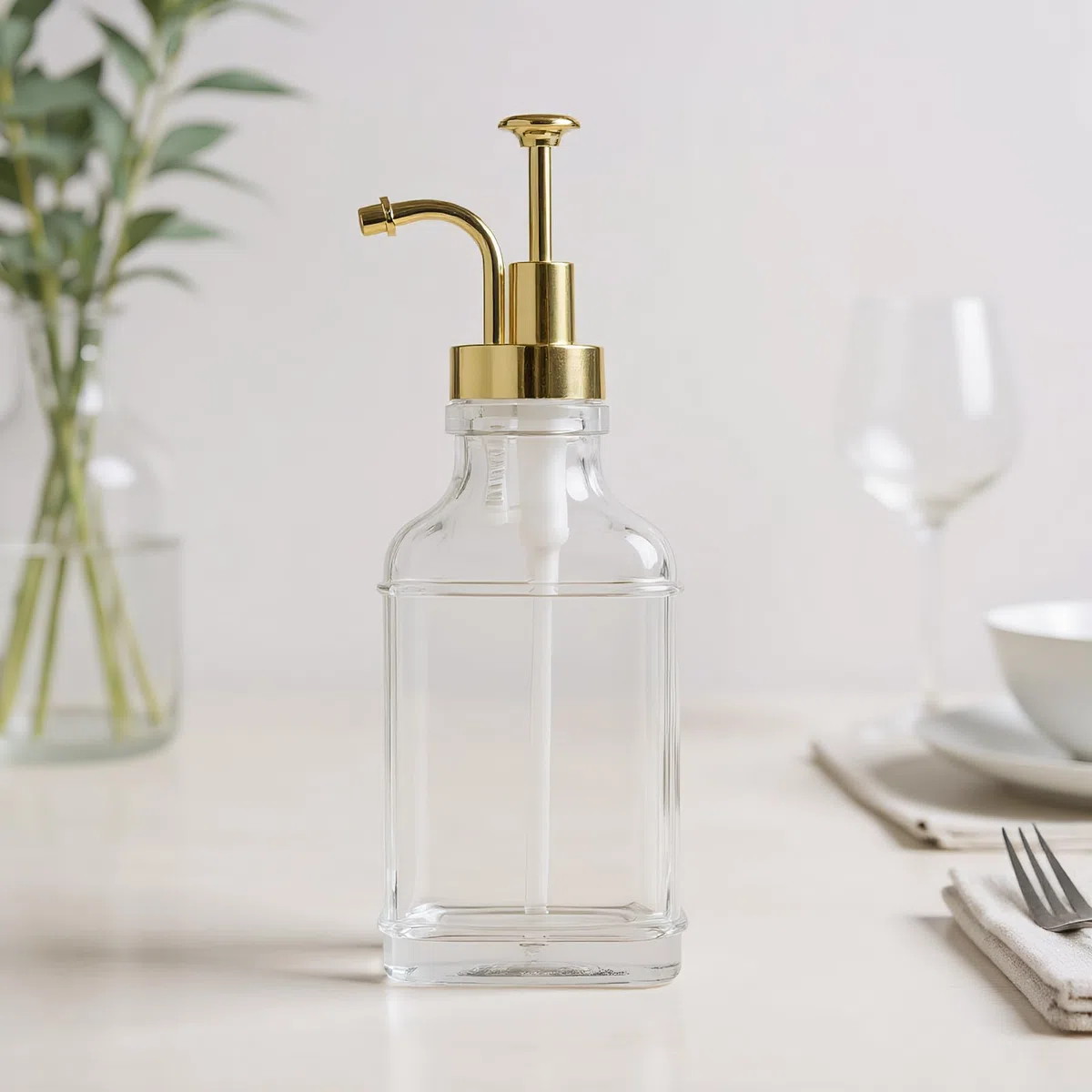Dispensador de de | Botella Transparente para de café,Botella de | Salsa antifugas Transparente para Ketchup jabón líquido Cocina Bebida Mesa Postre Chefs Baristas Bar