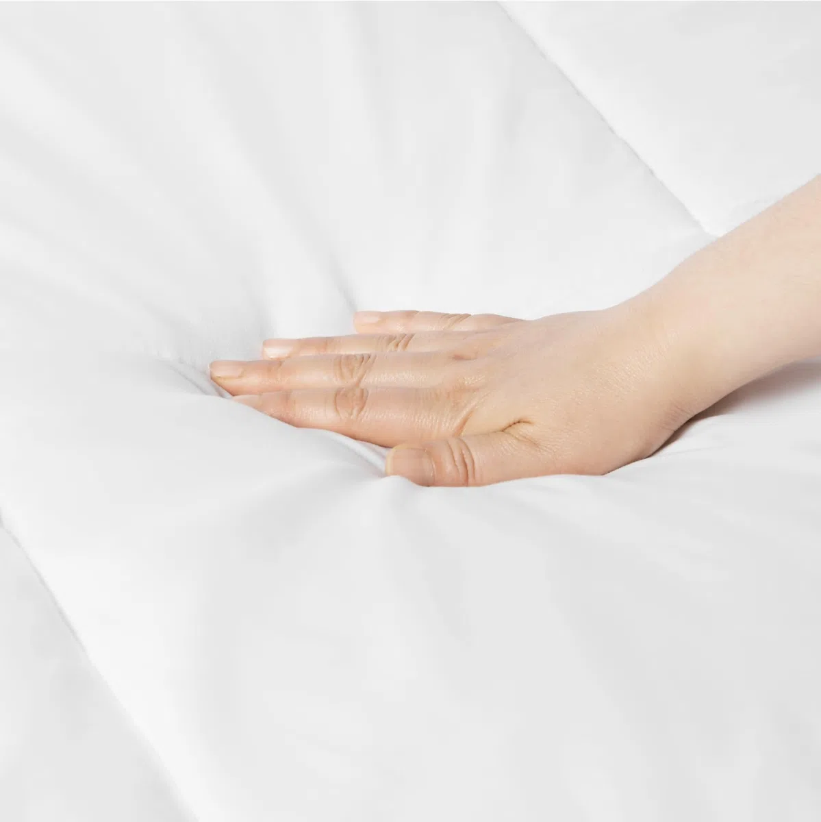 Amazon Basics Relleno Nórdico 300 gsm - Edredón Hipoalergénico con Fibra Alternativa al Plumón para Cama 80, 135 x 200 cm, Blanco
