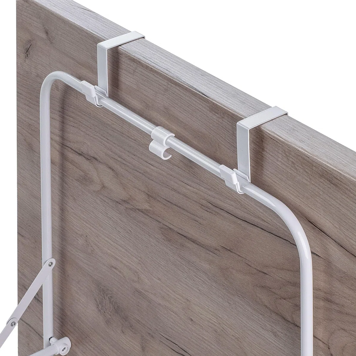 KADAX Tendedero para colgar sobre la puerta, secadora de metal plegable, para colgar ropa y toallas, estante de secado
