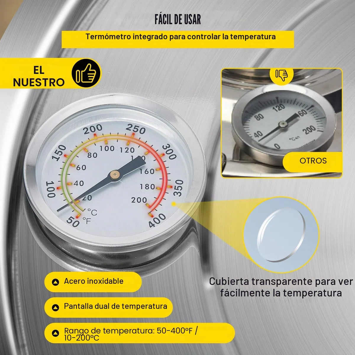 VEVOR Destilador de Alcohol de Agua 11,4 L Kit de Destilación con Bomba de Circulación, Tubo de Cobre para Alambique de Alcohol con Termómetro Incorporado para Whisky, Alcohol DIY, Acero Inoxidable
