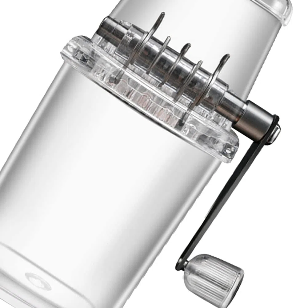 Ice Crusher Manuelle Ice Crusher Machine1.25L EismüHle Ice-Cube Drinks Chopper,Haushaltsbedarf,Sommerbedarf