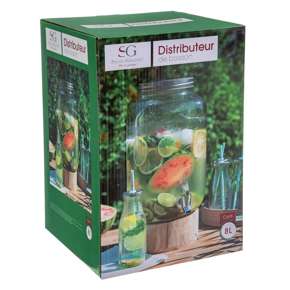 Secret de Gourmet - Dispensador de bebidas 8L