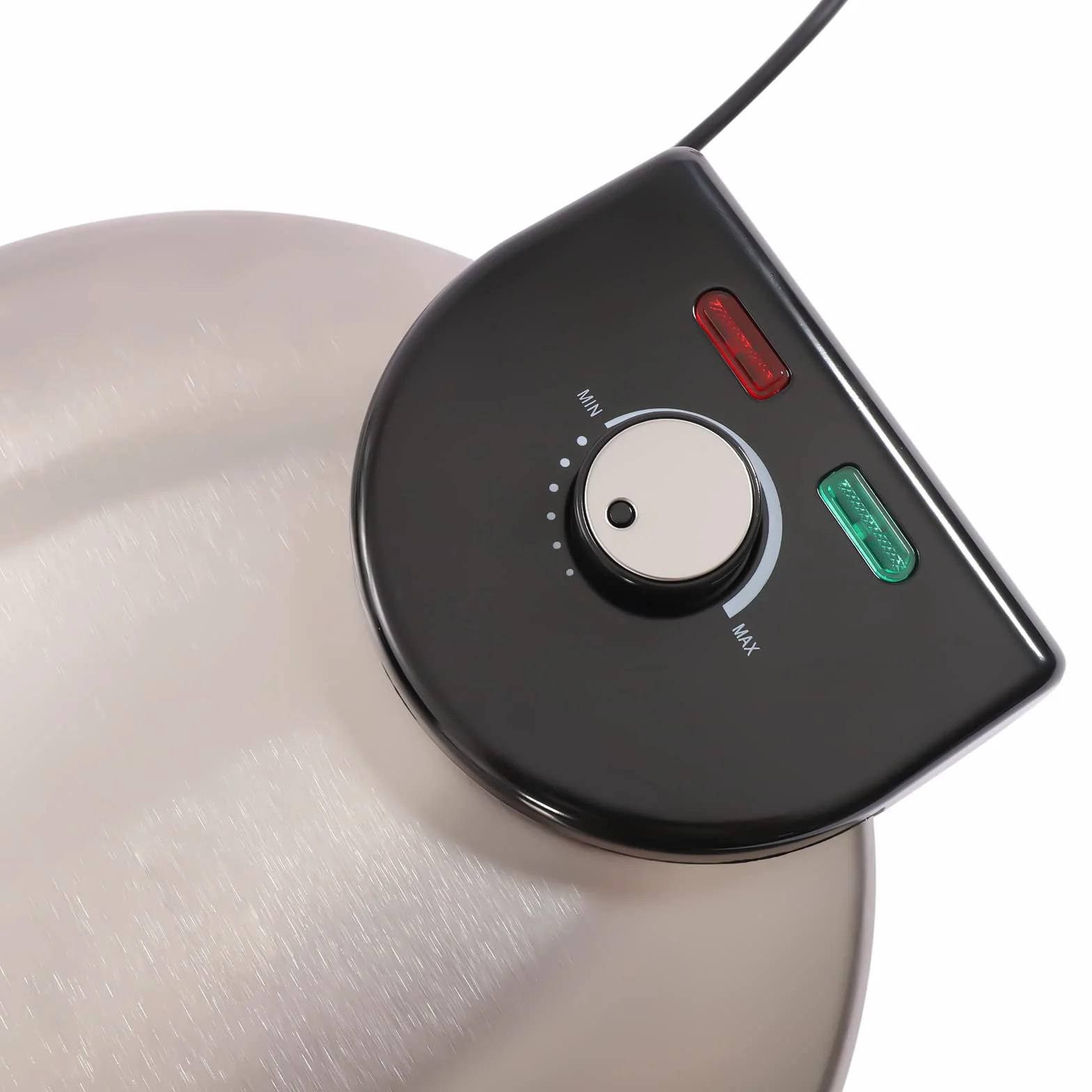 Roti Maker Prensa Tortilla Eléctrica 1800W Acero Inoxidable Calentador de Doble Cara Redondo Electric Pizza Tacos Maker Temperatura Ajustable