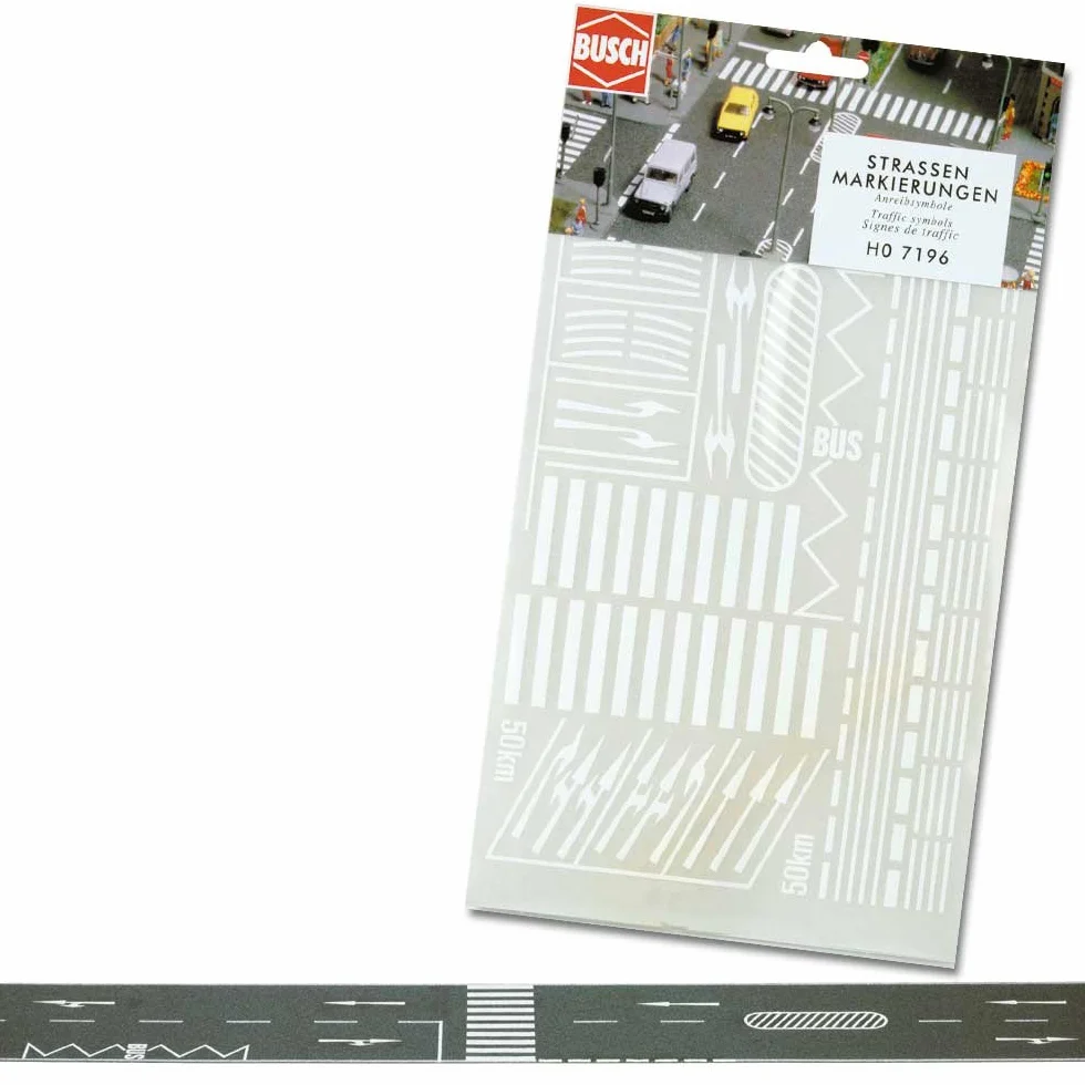 Busch - Carretera para modelismo ferroviario H0 (BUE7196)