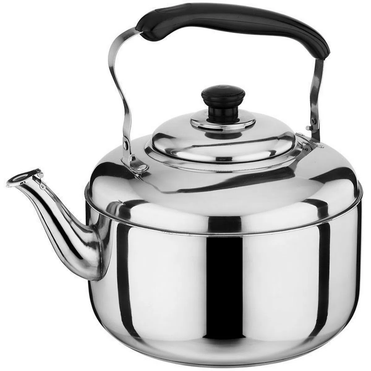 Hervidor de té silbante, 3L/4L/5L/6L/7L/8L/9L/10L acero inoxidable gran capacidad estufa de gas doméstica hervidor de gas estufa de inducción tetera universal para preparar café (6L)