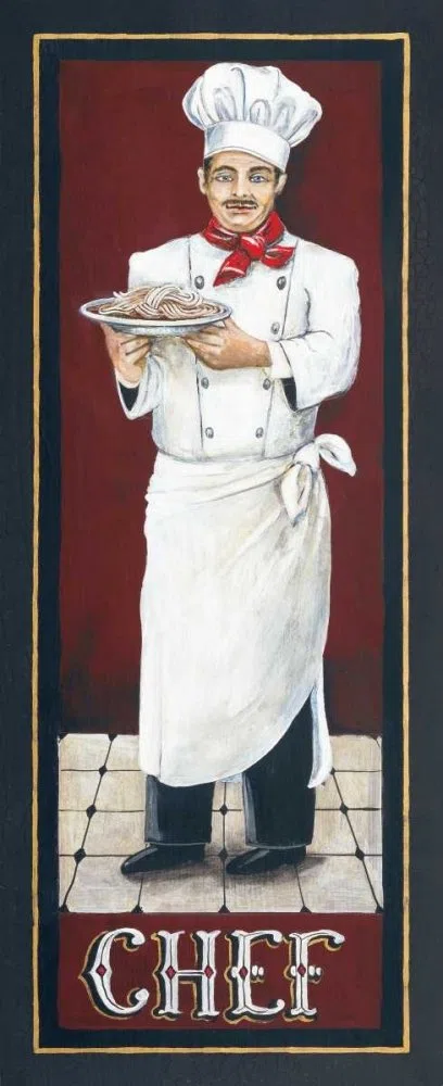 Impresión artística sobre papel mate, 220 g, chef Gorham Gregory, imagen vertical de alimentos, cocina, cocina, cocina, cocina, cocina, cocina, cocina, cocina, restaurante, cafetería, bistr, impresión