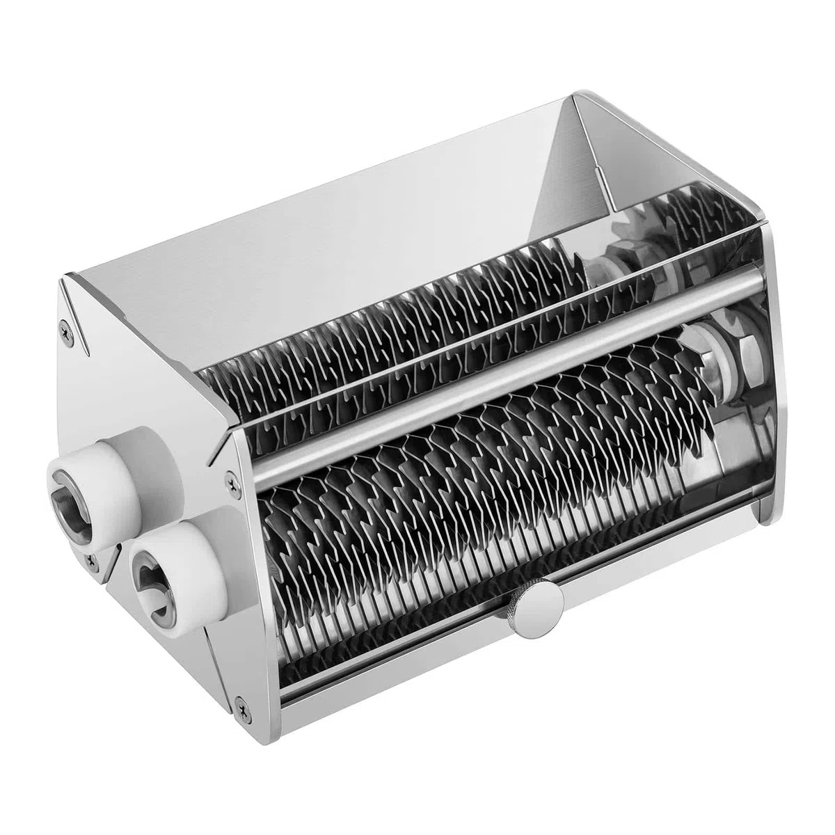 Royal Catering Máquina Ablandadora De Carne Encernecedor RCMT-350W (Tolva amplia, Fabricado en acero inoxidable, 75 rpm, 350 W)