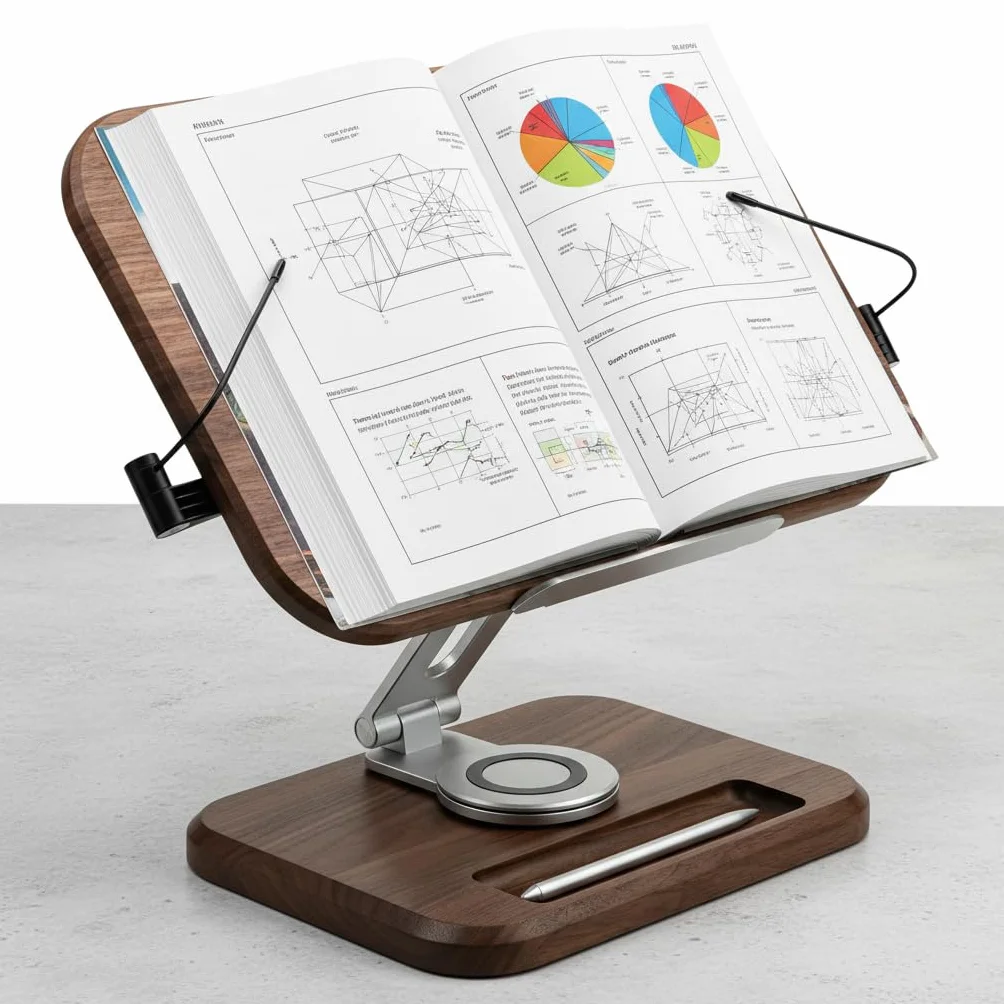Soporte de Escritorio Estable para Libros, Partituras, Hogar